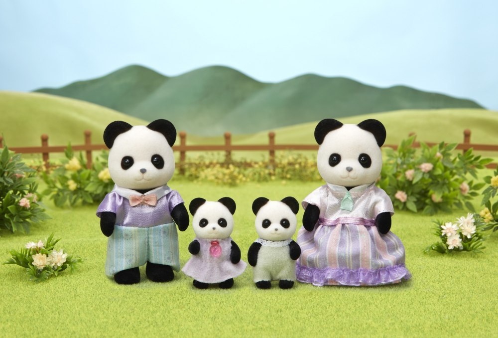 SYLVANIAN PANDA FAMILY 5529 WB6 EPOCH